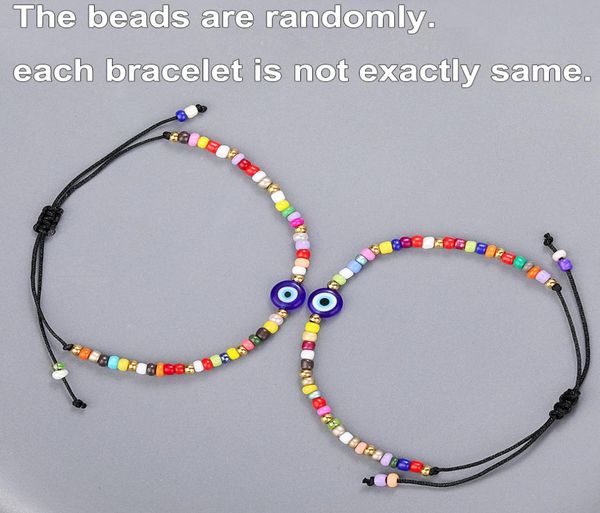 lucky turkish evil blue eye random beaded chain bracelet handmade cute accessaries protection rope bracelets for women frie2877584, Black
lucky turkish evil blue eye random beaded chain bracelet handmade cute accessaries protection rope bracelets for women frie2877584, Black