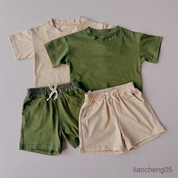 clothing sets summer children tracksuit two pieces suits clothing sets for boys short sleeve shorts girls come kids casual outfits r230805, White
clothing sets summer children tracksuit two pieces suits clothing sets for boys short sleeve shorts girls come kids casual outfits r230805, White