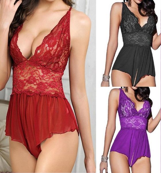lingerie sleepwear open crotch costume pajamas teddy for women lace babydoll pop r568945404, Red;black
lingerie sleepwear open crotch costume pajamas teddy for women lace babydoll pop r568945404, Red;black