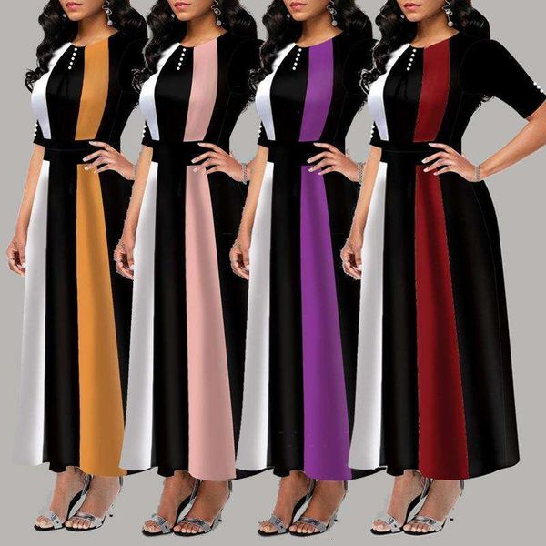 autumn womens clothing temperament slim fashionable contrast color dress long skirt, Black;gray
autumn womens clothing temperament slim fashionable contrast color dress long skirt, Black;gray