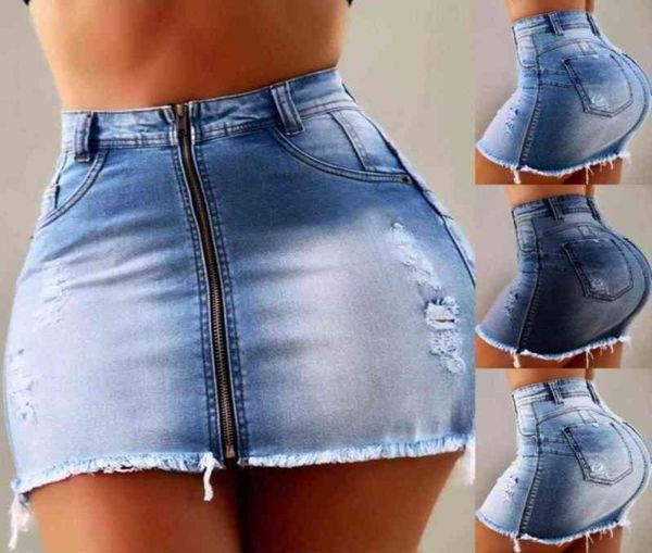 women denim skirts high waist ripped hole zipper jeans skirt ladies casual mini bandage aline skirts y2203161179762, Black
women denim skirts high waist ripped hole zipper jeans skirt ladies casual mini bandage aline skirts y2203161179762, Black