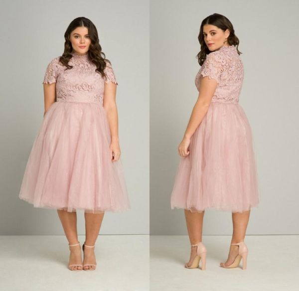 tea length plus size prom dresses 2019 high neck pink lace appliqued formal evening gowns short sleeve special occasion part2805662, Black
tea length plus size prom dresses 2019 high neck pink lace appliqued formal evening gowns short sleeve special occasion part2805662, Black