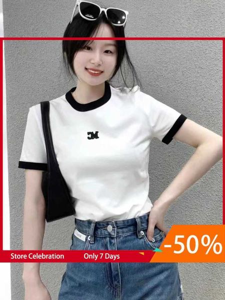 mc2023 spring new mc zhangzai contrast round neck short sleeve shoulder american t-shirt women mbc1tee018, White
mc2023 spring new mc zhangzai contrast round neck short sleeve shoulder american t-shirt women mbc1tee018, White