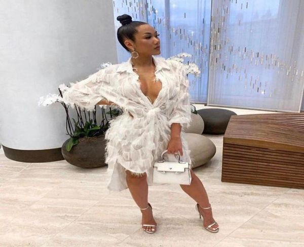 casual dresses echoine feather tassel shirt dress autumn white vintage vestidos ladies elegant party club outfits black4185599, Black;gray
casual dresses echoine feather tassel shirt dress autumn white vintage vestidos ladies elegant party club outfits black4185599, Black;gray