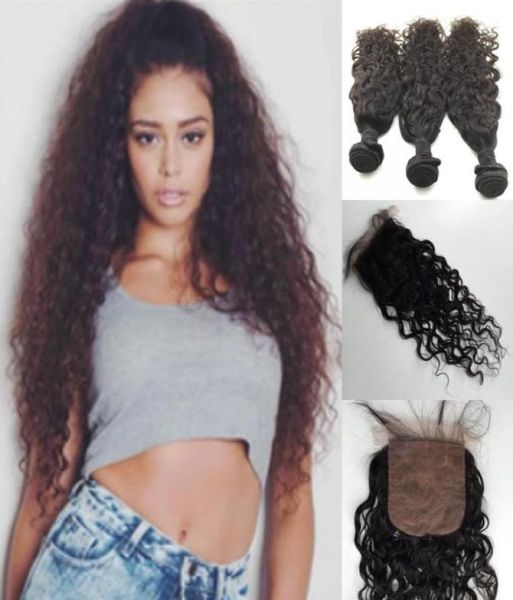 6a malaysian brazilian virgin hair water wave 1pcs silk base closure with 3pcs hair bundles unprocessed wet and wavy human hair ex1101693, Black
6a malaysian brazilian virgin hair water wave 1pcs silk base closure with 3pcs hair bundles unprocessed wet and wavy human hair ex1101693, Black