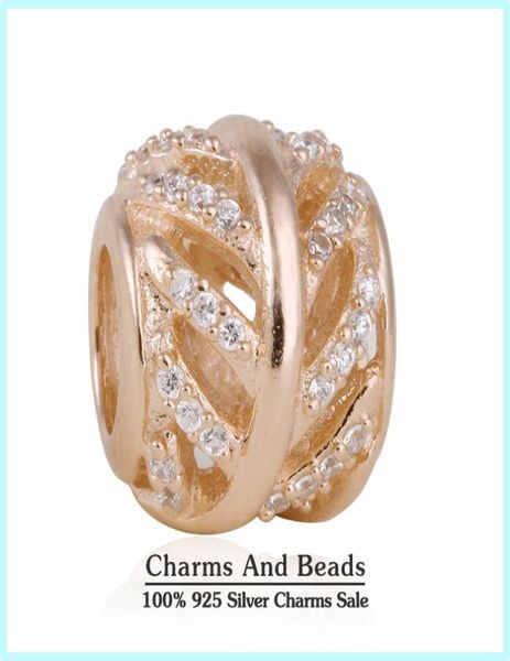 100% 925 sterling silver & rose gold plated pave feather bead with clear cz bead fits european chamilia jewelry charm bracelets2190011, Black
100% 925 sterling silver & rose gold plated pave feather bead with clear cz bead fits european chamilia jewelry charm bracelets2190011, Black