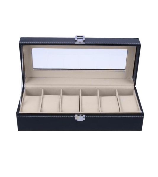 2018 6 slots wrist watch display box jewelry storage organizer with cover watch case jewelry display box4710000, Black;blue
2018 6 slots wrist watch display box jewelry storage organizer with cover watch case jewelry display box4710000, Black;blue