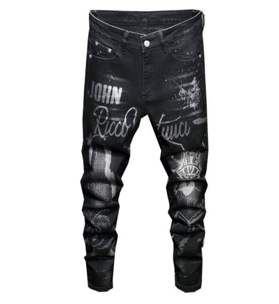 designer washed printed jeans for men 2020 streetwear letter black jeans pants gothic punk stretchable hip hop dance trousers x0624758964, Blue
designer washed printed jeans for men 2020 streetwear letter black jeans pants gothic punk stretchable hip hop dance trousers x0624758964, Blue