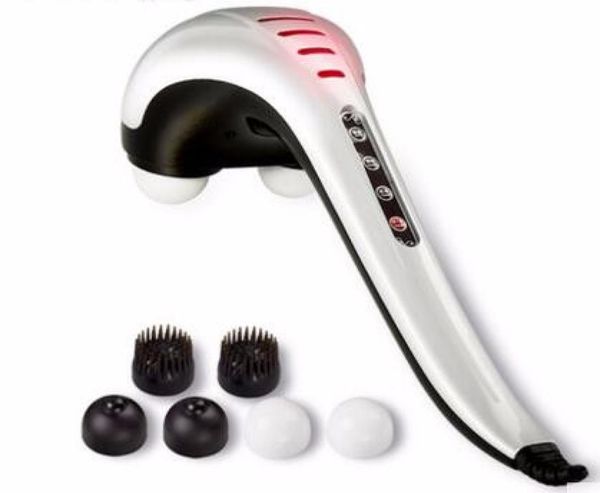 2 heads massage stick electric multifunctional cervical massager infrared body hammer knock back waist neck4884841
2 heads massage stick electric multifunctional cervical massager infrared body hammer knock back waist neck4884841