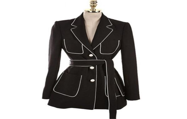 women blazer coat 2017new spring autumn female casual slim single breasted long blazer jackets with belt feminino outerwear c2026063885, White;black
women blazer coat 2017new spring autumn female casual slim single breasted long blazer jackets with belt feminino outerwear c2026063885, White;black