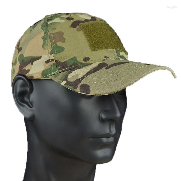 Image of Cycling Caps Men&#039;s Tactical Camouflage Military Baseball Cap Summer Unisex Army Combat Fashion Windproof Sunscreen Training Outdoor Sport
