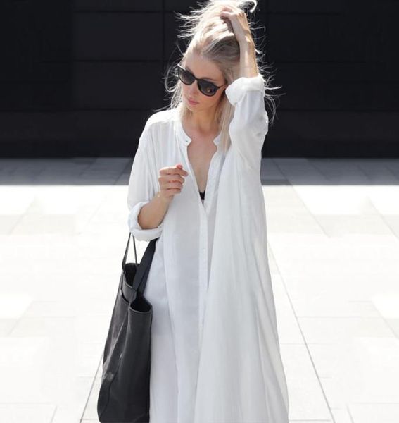 fashion loose womens dress beach wind long shirt dress white long sleeve cotton single breasted white 2019 summer kimono2982333, Black;gray
fashion loose womens dress beach wind long shirt dress white long sleeve cotton single breasted white 2019 summer kimono2982333, Black;gray
