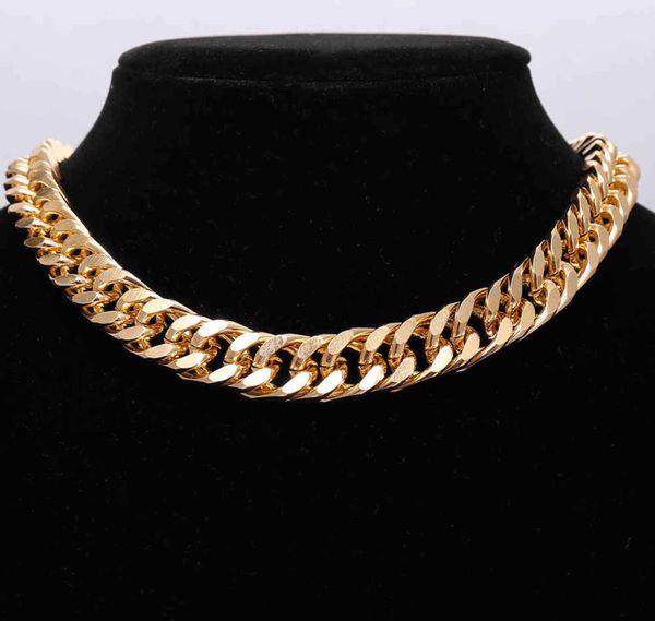 delysia king thick chain necklace punk gold plated alloy women039s neck6047442, Silver
delysia king thick chain necklace punk gold plated alloy women039s neck6047442, Silver