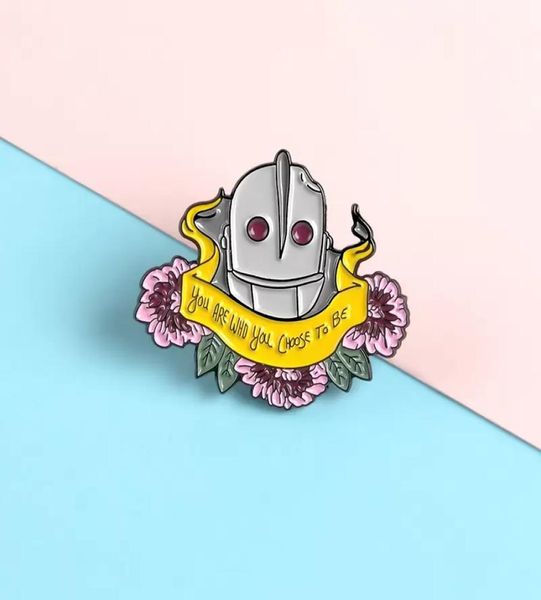 you are who you chose to be enamel pin robot banner brooch for friends kids the iron giant badges whole clothes lapel pins5190325, Blue
you are who you chose to be enamel pin robot banner brooch for friends kids the iron giant badges whole clothes lapel pins5190325, Blue