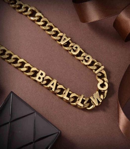 necklace b family 2021 brass letter thick chain neckchain personality heavy industry27345099857, Silver
necklace b family 2021 brass letter thick chain neckchain personality heavy industry27345099857, Silver