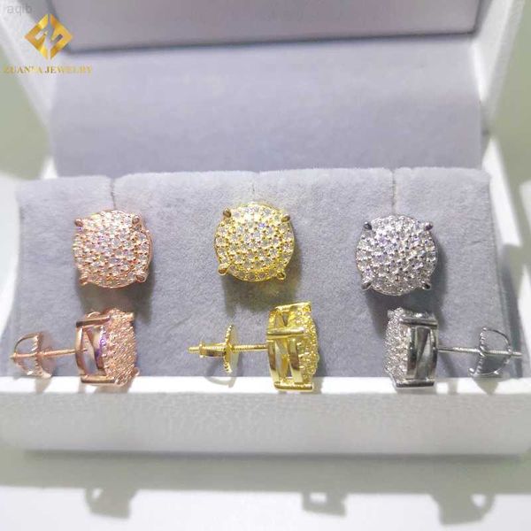 fashion jewelry iced out earrings set gold plated 925 sterling silver moissanite diamond screw back stud earring for men wome, Golden
fashion jewelry iced out earrings set gold plated 925 sterling silver moissanite diamond screw back stud earring for men wome, Golden