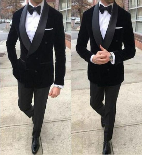 men039s suits blazers black velvet prom men for wedding shawl lapel plus size groom tuxedos 2piece smoking jacket slim fit te8593189, White;black
men039s suits blazers black velvet prom men for wedding shawl lapel plus size groom tuxedos 2piece smoking jacket slim fit te8593189, White;black