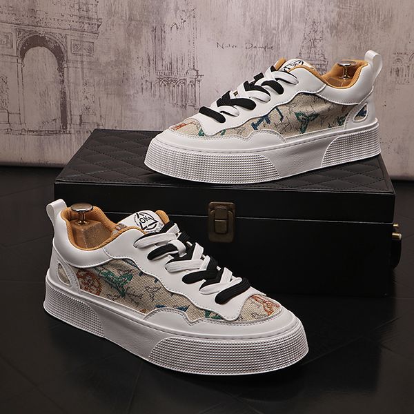 fashion printed summer men's loafers flat leather casual shoes men slip-on breathable platform shoes men zapatos hombre, Black 
fashion printed summer men's loafers flat leather casual shoes men slip-on breathable platform shoes men zapatos hombre, Black