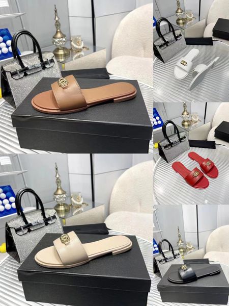 designer women's sandals and slippers latest feast fashion elegant box dust bag women's flat heels 35-43, Black
designer women's sandals and slippers latest feast fashion elegant box dust bag women's flat heels 35-43, Black