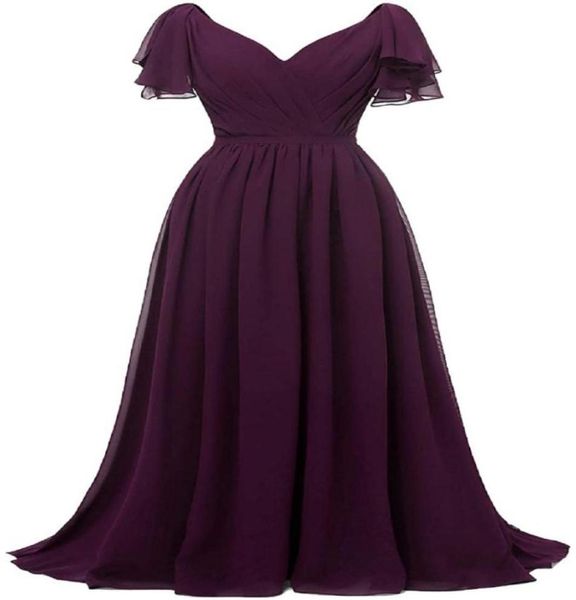 chiffon ruffle sleeve bridesmaid dress for women v neck long wedding guest gown evening dress prom gown elegant special occasion d5535437, White;pink
chiffon ruffle sleeve bridesmaid dress for women v neck long wedding guest gown evening dress prom gown elegant special occasion d5535437, White;pink
