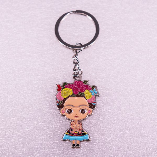 anime feminist drip oil metal ball bell keychain key ring accesssory, Blue 
anime feminist drip oil metal ball bell keychain key ring accesssory, Blue