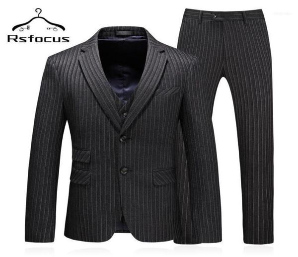 men039s suits blazers rsfocus dark grey formal for men three piece ropa hombre costume mariage homme striped wedding dress pr9855693, White;black
men039s suits blazers rsfocus dark grey formal for men three piece ropa hombre costume mariage homme striped wedding dress pr9855693, White;black