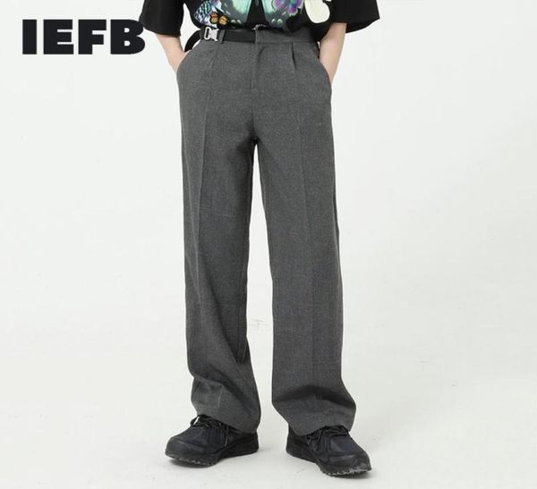 iefb men039s spring summer suit pants causal straight metal buckle slim fit business trousers black grey clothes 9y6151 2105247740452
iefb men039s spring summer suit pants causal straight metal buckle slim fit business trousers black grey clothes 9y6151 2105247740452