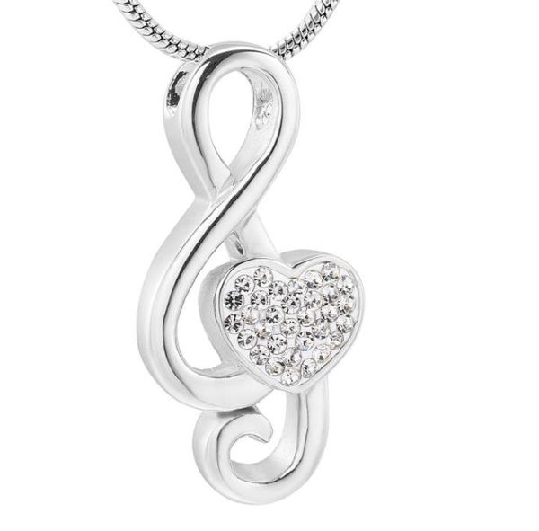 ijd11531 golden cremation jewelry hold clear crystal heart music note stainless steel memorial urn necklace for ashes funnel6093878, Silver
ijd11531 golden cremation jewelry hold clear crystal heart music note stainless steel memorial urn necklace for ashes funnel6093878, Silver