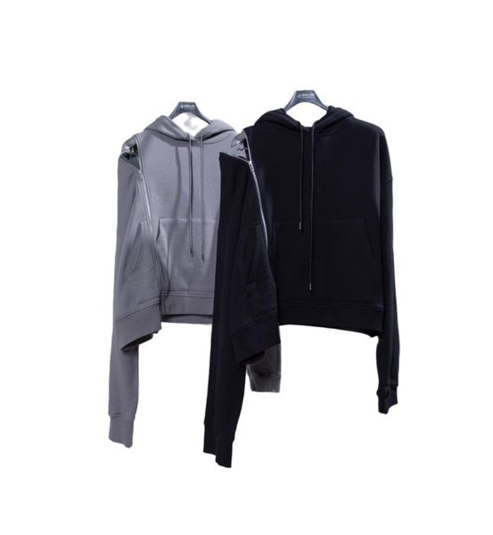 margiela margiela hoodie fashion one shoulder side zipper irregular patchwork sweatshirt3312041, Black 
margiela margiela hoodie fashion one shoulder side zipper irregular patchwork sweatshirt3312041, Black