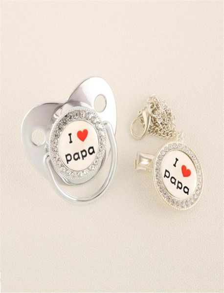 pacifiers i love papa bling silver baby pacifier with clip infant soother bpa silicone dummy nipples for shower gift chupeta263c6762956
pacifiers i love papa bling silver baby pacifier with clip infant soother bpa silicone dummy nipples for shower gift chupeta263c6762956
