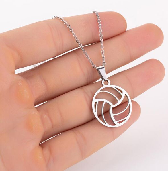 cute volleyball pendant necklace for girl hollow sports charm necklace women everyday jewelry birthday gifts, Silver
cute volleyball pendant necklace for girl hollow sports charm necklace women everyday jewelry birthday gifts, Silver