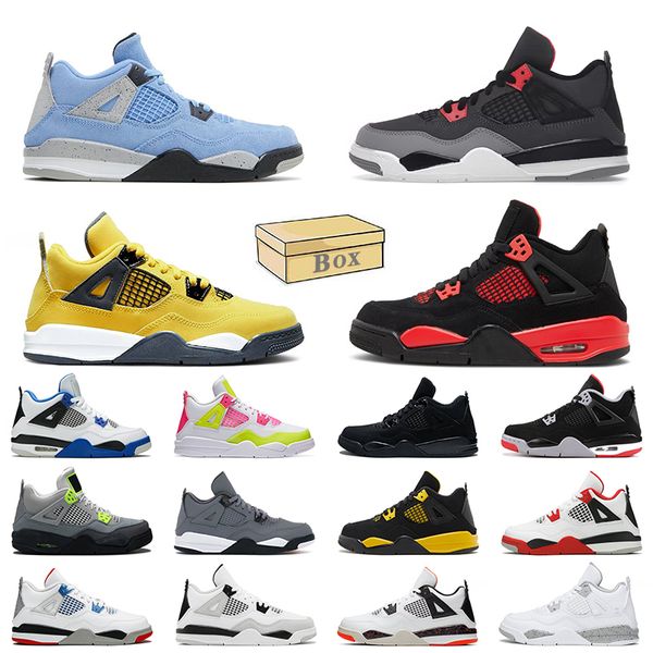 designer kids shoes 4s jumpman 4 baskteball kid shoe platform bred military black cat fire red thunder university blue trainers children boy
designer kids shoes 4s jumpman 4 baskteball kid shoe platform bred military black cat fire red thunder university blue trainers children boy