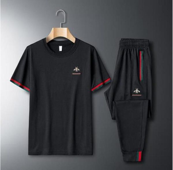 mens fashion tracksuits summer t shirts pants clothing sets bee embroidery casual streetwear trend suits men breathable tees pan6623277, Gray
mens fashion tracksuits summer t shirts pants clothing sets bee embroidery casual streetwear trend suits men breathable tees pan6623277, Gray