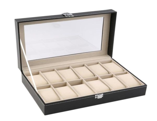 12 slots grid pu leather watch display box jewelry storage organizer case locked watch display box with black color2758775, Black;blue
12 slots grid pu leather watch display box jewelry storage organizer case locked watch display box with black color2758775, Black;blue