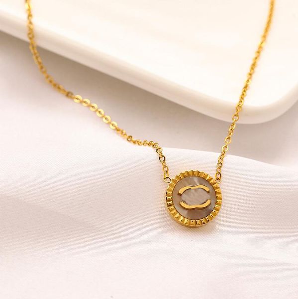 fashion designer 18k gold plated pendant necklaces choker high-end stainless steel brand letter adjustable links chains necklace wedding jew, Silver
fashion designer 18k gold plated pendant necklaces choker high-end stainless steel brand letter adjustable links chains necklace wedding jew, Silver