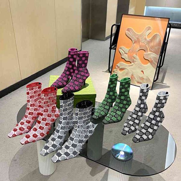 designer boots toe stiletto heel booties knit ankle boots fashion boot luxury designer shoe heeled for women leather sole fashion mid-heel b, Black
designer boots toe stiletto heel booties knit ankle boots fashion boot luxury designer shoe heeled for women leather sole fashion mid-heel b, Black