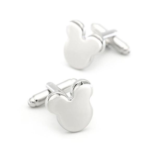 men039s cartoon mouse cuff link copper material silver color 1pair8566545
men039s cartoon mouse cuff link copper material silver color 1pair8566545