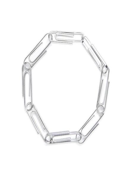 link chain south korean niche designer paperclip online celebrity blogger with the same bracelet ins simple hiphop jewelry tide 7456709, Black
link chain south korean niche designer paperclip online celebrity blogger with the same bracelet ins simple hiphop jewelry tide 7456709, Black