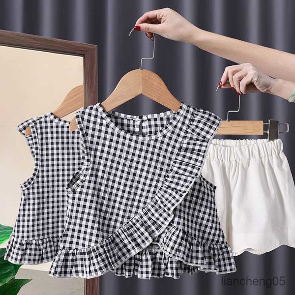 clothing sets summer baby 2pcs clothing set toddler ruffle tee shorts girls suits ruffle tee set infant toddler casual clothes girls clothes, White
clothing sets summer baby 2pcs clothing set toddler ruffle tee shorts girls suits ruffle tee set infant toddler casual clothes girls clothes, White