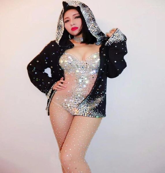 women's jumpsuits & rompers women rhine leotard black jacket nightclub dj dance wear bodysuit outerwear celebrate outfit performan68429, Black;white
women's jumpsuits & rompers women rhine leotard black jacket nightclub dj dance wear bodysuit outerwear celebrate outfit performan68429, Black;white
