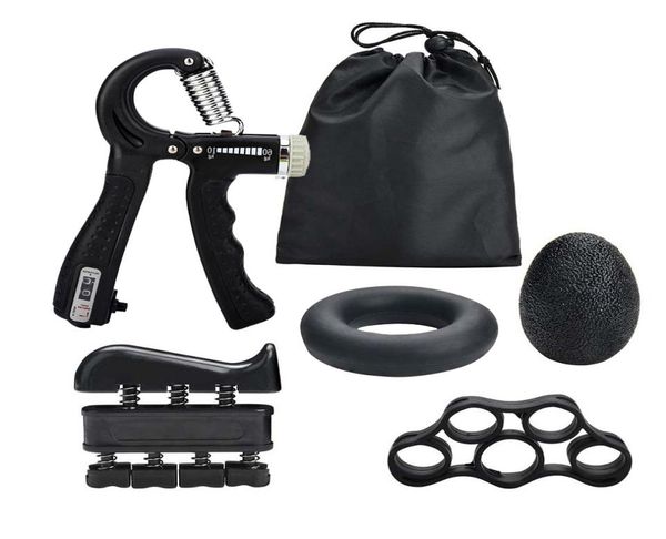 5pcsset fitness hand grip set adjustable power strength finger trainer forearm muscle workout grip ring exerciser gripper ball6534035
5pcsset fitness hand grip set adjustable power strength finger trainer forearm muscle workout grip ring exerciser gripper ball6534035