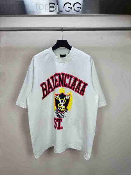 women's t-shirt designer high edition paris 23ss spring/summer new 1917 3d drawing foam wash old b home correct short sleeve t-shirt dm, White
women's t-shirt designer high edition paris 23ss spring/summer new 1917 3d drawing foam wash old b home correct short sleeve t-shirt dm, White