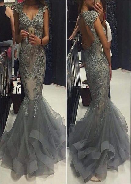 vneck cap sleeve evening dresses mermaid beaded lace appliques beading hollow back ruched tulle formal prom dresses floor length 4114540, Black;red
vneck cap sleeve evening dresses mermaid beaded lace appliques beading hollow back ruched tulle formal prom dresses floor length 4114540, Black;red
