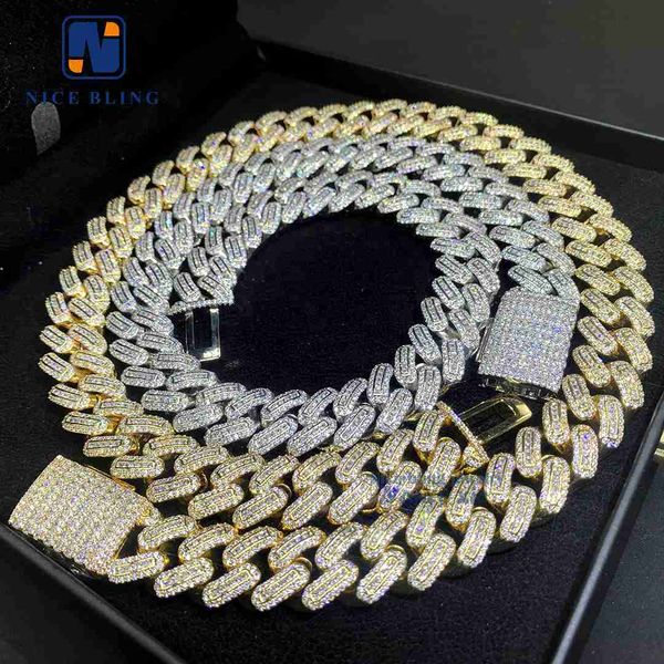 iced out jewelry aaaaa+ cz diamond solid brass cuban link chain for rapper hip hop necklace, Silver
iced out jewelry aaaaa+ cz diamond solid brass cuban link chain for rapper hip hop necklace, Silver