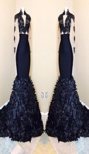 gorgeous mermaid long sleeves prom dresses 2019 african navy blue high neck evening gowns with layers ruffle skirts53594095801632, Black
gorgeous mermaid long sleeves prom dresses 2019 african navy blue high neck evening gowns with layers ruffle skirts53594095801632, Black