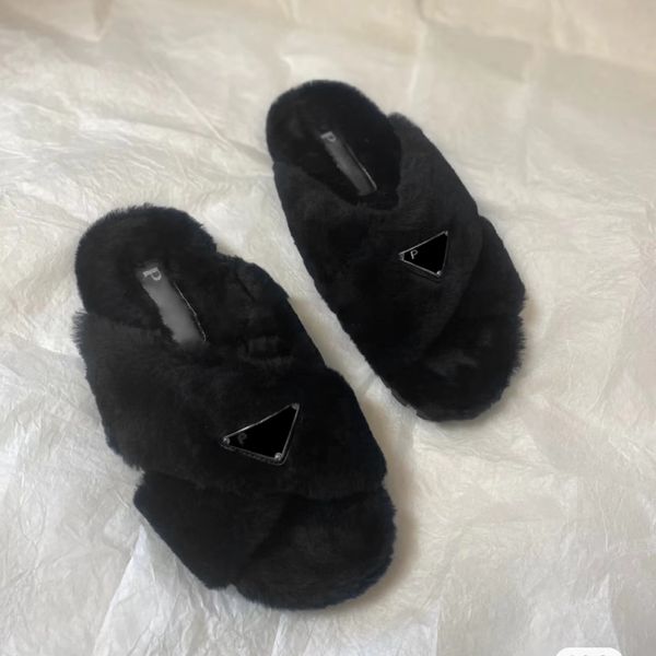 2023 new teddy bear fluffy fur slippers slide designer shoe triangle sandales outdoors casual winter house platform slipper comfort fuzzy sl, Black
2023 new teddy bear fluffy fur slippers slide designer shoe triangle sandales outdoors casual winter house platform slipper comfort fuzzy sl, Black