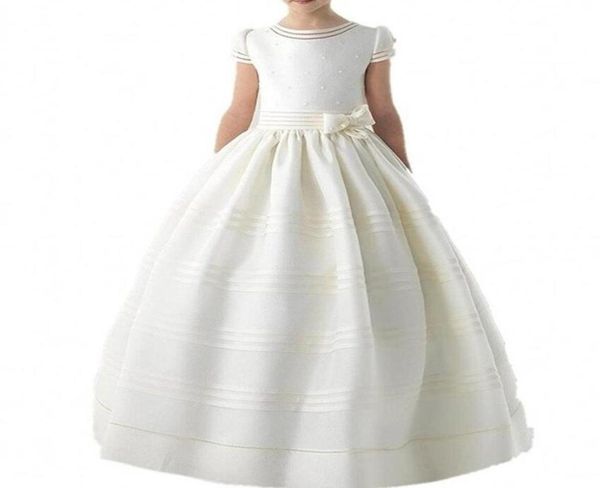 ivory satin beading pearls flower girls dresses with short sleeves infant little kids pageant dress bow sash children wedding birt4699988, White;blue
ivory satin beading pearls flower girls dresses with short sleeves infant little kids pageant dress bow sash children wedding birt4699988, White;blue