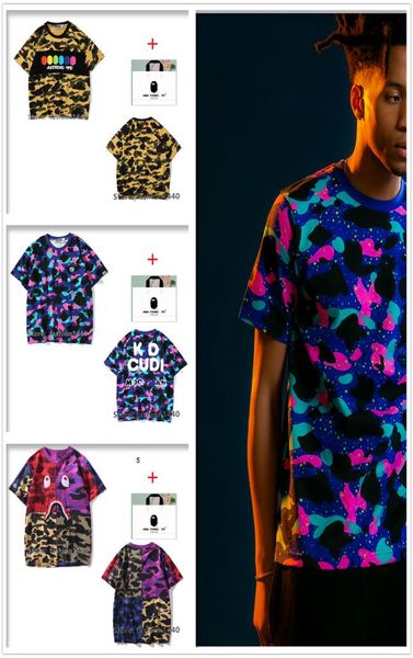 apes men t shirt women short-sleeved t-shirt japanese tide brand camouflage starry night light cartoon letter printing with tote bag e131507, White;black
apes men t shirt women short-sleeved t-shirt japanese tide brand camouflage starry night light cartoon letter printing with tote bag e131507, White;black