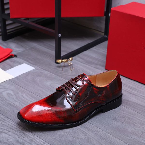 2023 mens dress shoes handmade genuine leather lace up wedding office formal oxfords men brand party wedding flats size 38-44, Black
2023 mens dress shoes handmade genuine leather lace up wedding office formal oxfords men brand party wedding flats size 38-44, Black