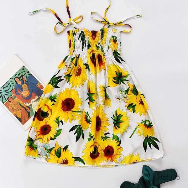 girl's dresses summer girls floral dress sling ruffles beach princess dresses for girl clothing years with necklace gift r230805, Red;yellow
girl's dresses summer girls floral dress sling ruffles beach princess dresses for girl clothing years with necklace gift r230805, Red;yellow